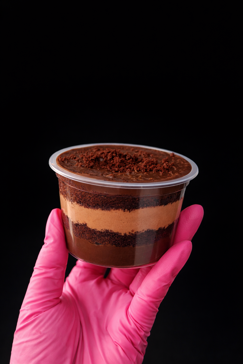 BOLO NO POTE CHOCOLATUDO